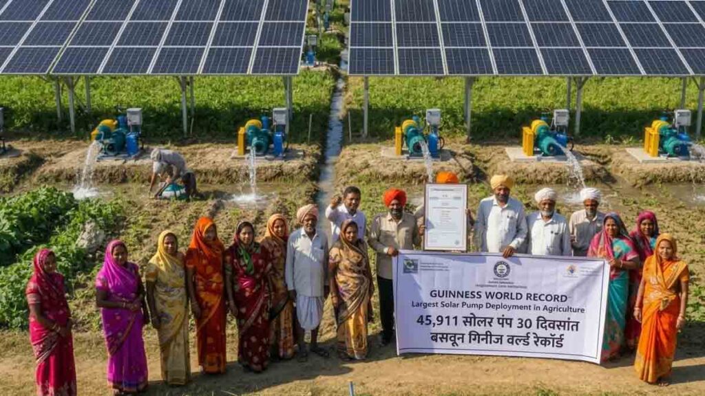 Largest Solar Pump Guinness World Records