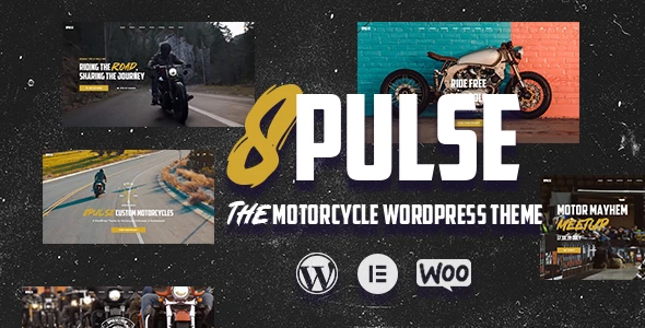 8Pulse – Motorcycle WordPress Theme
