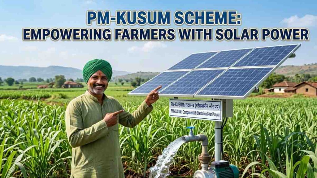 PM-KUSUM Scheme Empowering Farmers with Solar Power