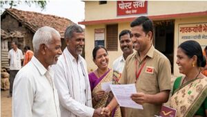 गावकऱ्यांसोबत GDS (सोशल प्रूफ) फोटो.