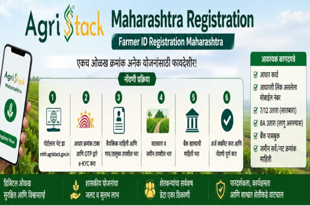 Agristack Registration Maharashtra Apply And Log in