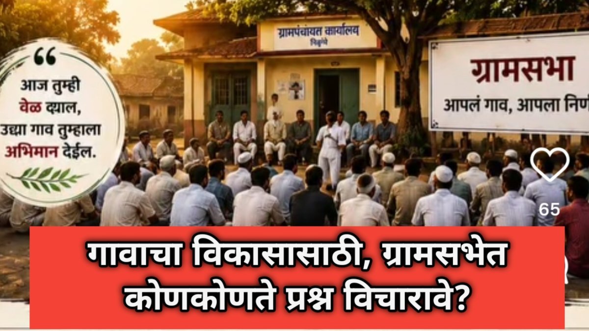 ग्रामसभेत कोणकोणते प्रश्न विचारावे?, Gramsabhet Konkonte Prashna Vicharave?