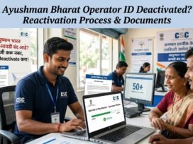 Ayushman Bharat Operator ID Deactivated? रीॲक्टिव्हेशनची सोपी प्रक्रिया आणि कागदपत्रे