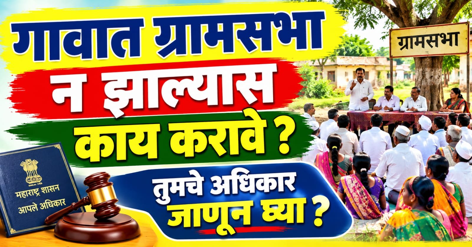 Gavat Gramsabha N Zalyas Kay Karave तुमचे अधिकार जाणून घ्या.