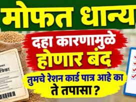 मोफत धान्य 10 कारणांमुळे बंद होणार तुमचे रेशन कार्ड, Ration Card Ineligible Criteria Maharashtra