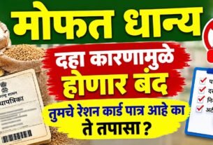 मोफत धान्य 10 कारणांमुळे बंद होणार तुमचे रेशन कार्ड, Ration Card Ineligible Criteria Maharashtra