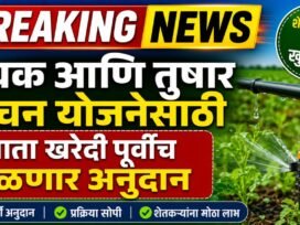 Thibak-Tushar Sinchan Yojana, आता पूर्ण पैसे भरण्याची गरज नाही; खरेदीपूर्वीच मिळणार अनुदान